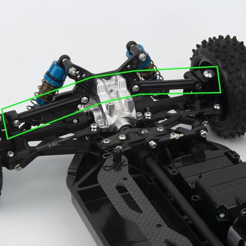 TT-02B الألومنيوم توجيه وصلة ربط المقطورة قضبان التعادل لسيارة Tamiya RC TT02B ترقيات استبدال الأجزاء in Kuwait