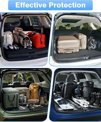 Karltys Backrest Mat for Jeep Grand Cherokee 2011-2021 & 2022 2023 Grand Cherokee WK, All-Weather Split TPE Trunk Cargo Liner Back Seat Protector for Grand Cherokee Accessories in Saudi Arabia