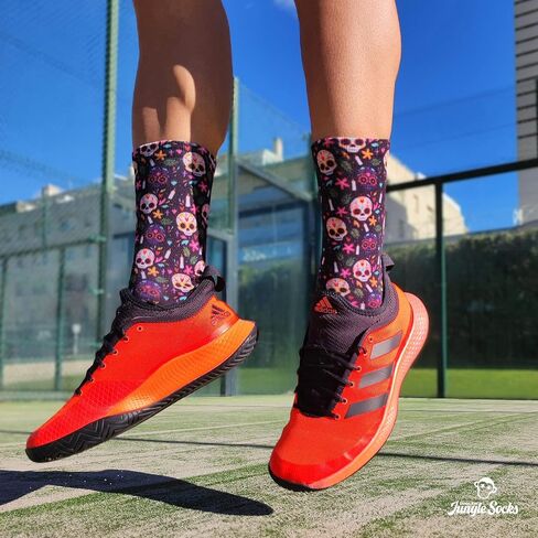 Funny Sport Socks for Crossfit, Running, Cycling, Gym, MTB - Colorful Long Socks for Men Women. in Saudi Arabia