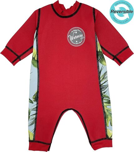 Aquajoy Warmsy - Premium Reversible Baby Wetsuit | Extra Warm Swimsuit for Babies, Infants and Toddlers in Saudi Arabia