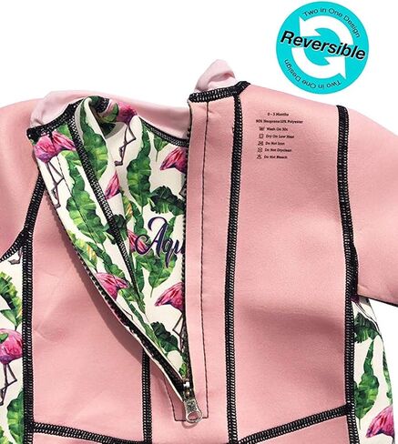 Aquajoy Warmsy - بدلة أطفال ممتازة قابلة للعكس | ملابس سباحة دافئة للغاية للأطفال والرضع والأطفال الصغار in Kuwait