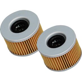 HIFROM Oil Filter Compatible with Honda Rancher Foreman Rubicon Pioneer Big Red TRX400/TRX500/TRX650/TRX680/SXS700 Replace 15412-KEA-003 (Pack of 5)