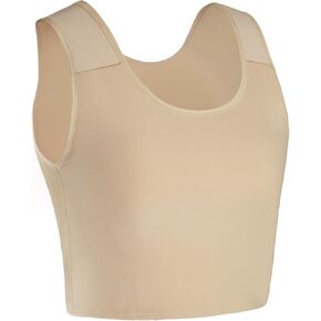 Chest Binder Transgender FTM Trans Binder Breathable Half Breast Binder Bra