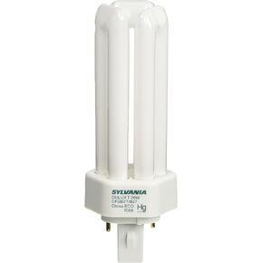 Sylvania 21137 Compact Fluorescent 2 Pin Single Tube 3500K, 13-watt, White