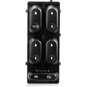Driver Side Master Power Window Switch Replacement Fits for Ford F250 F350 F450 F550 2002 2003 2004, Explorer 02 03, Excursion, Crown Victoria & Mercury Mountaineer 02-05, OE# 1L2Z14529BA