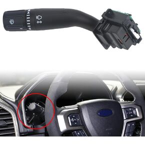 مفتاح ممسحة الزجاج الأمامي متعدد الوظائف مجموعة التحكم في إشارة الانعطاف يناسب 2015-2019 Ford F150 F250 F350 F450 F550 Super Duty يستبدل # CBS2293، FL3Z13K359AA