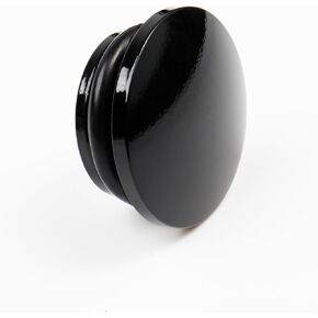 TRIGERSGATE Universal 1.25-Inch Handlebar Base End Cap Aluminum Handlebar Lid for Harley for Yamaha and other models, Black in Kuwait