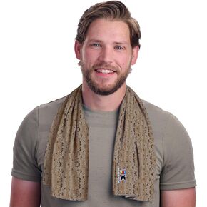 KOOLGATOR SPF 30 Cooling Towel for Face & Neck - Cooling Towels for Sports, Athletes, Gym, and Hot Weather - Men, Women & Kids
