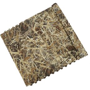 AUSCAMOTEK 300D Durable Camo Netting for Duck Hunting Blinds Brown 5ft×10ft/5ft×13ft/5ft×20ft