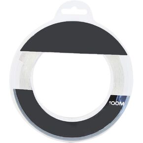 Vbest life 100M Nylon Sea Fishing Line, White Transparent High Performance Fishing Line Super Strong Recovery UV Resistant Fish Wire for Sea Fishing Equipment