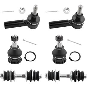 K500118 K90390 ES2382 Front Stabilizer Sway Bar Links Outer Tie Rod Ends Lower Ball Joints for Scion xA xB 2004-2006 Toyota Echo 2003-2005, Pack of 6