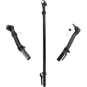 3pcs Front Suspension Kit Outer Tie Rod Ends Tie Rod Ends At Pitman Arm for Ford for F-250 Super Duty 2005-2016 for Ford for F-350 Super Duty 2005-2016 ES80754 ES80755 DS80749
