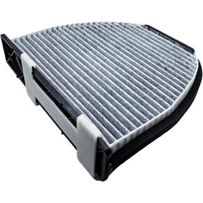 فلتر هواء كابينة ممتاز مناسب لمرسيدس بنز C200 C230 C250 C300 C350، CLS350 CLS400 CLS550، E200 E250 E300 E350 E400 E550، GLK250 GLK350، SL450 SL500، AMG GT مع الكربون المنشط CUK29005