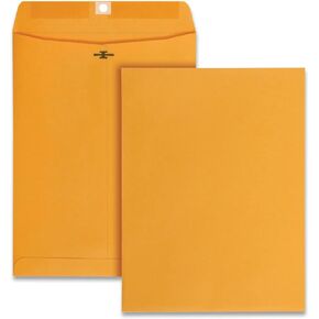 Universal Catalog Envelope, #90, Square Flap, Clasp/Gummed Closure, 9 x 12, Brown Kraft., 250/Carton (35269)