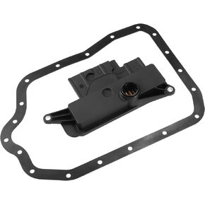 Transmission Filter Kit Compatible for Scion TC 2011-2016, Durable Plastic Black Automatic Transmission Filter with Gasket