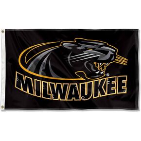 College Flags & Banners Co. University of Wisconsin Milwaukee Panthers Banner Flag