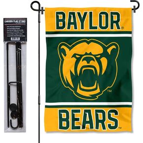 Baylor Bears New Bear Garden Flag with Stand Holder in Kuwait
