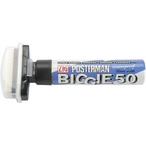 Zig 50mm Posterman Biggie Tip Marker, Black