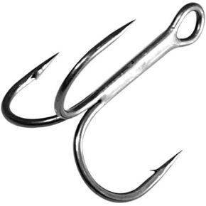 Gamakatsu Round Bend Treble Hook-Pack Of 25 (Bronze)