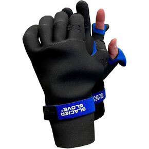 Glacier Glove Waterproof Slit Finger Pro Angler Gloves