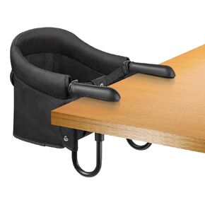 Hook On Chair, Fast Table Chair, Clip on High Chair,Fold-Flat Storage Baby Feeding Seat for Baby Home and Travel, High Load Design,Attach to Fast Table Chair Removable Seat