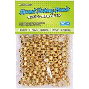 XFISHMAN-Fishing-Beads-for-Fishing-Rigs-Lures-Salmon-Trout-Steelhead-Beads-Saltwater-Freshwater-Bead-5mm 6mm 8mm 10mm Assorted