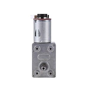 DC 12V high Torque Turbine Worm Gear Motor, with Encoder Strong self-Locking 10/20/30/40 /100 RPM(30RPM)