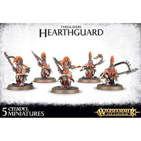 ورشة عمل الألعاب 99120205016" مجموعة بلاستيكية من Fyreslayers Hearthguard