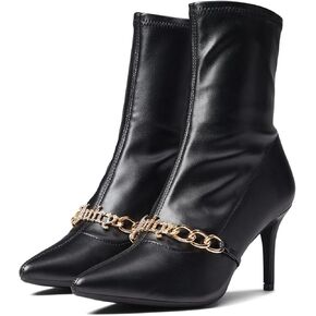 Juicy Couture Women's High Heel Ankle Booties with Closed Pointed Toe - Stylish Stiletto Dress Boots