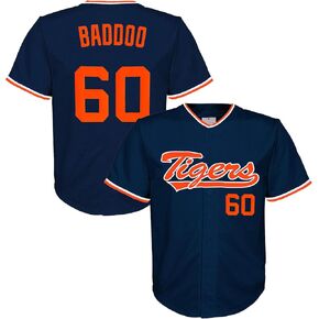 Outerstuff Akil Baddoo Detroit Tigers Navy #60 Kids Youth 4-20 Alternate Fashion Player Jersey - 8