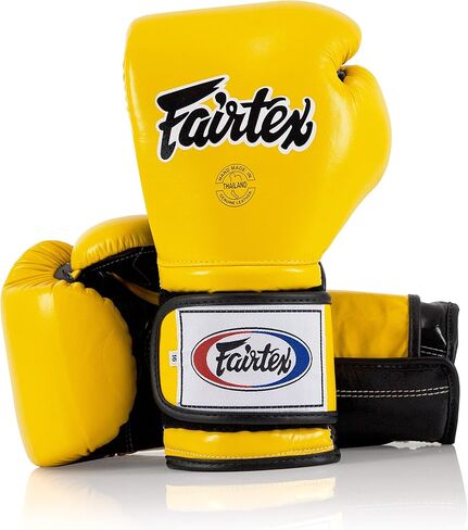 Fairtex BGV9 Muay Thai for Professional Boxers & Trainers |Mexican Style Glove for Hard Hitters | MMA Gloves for Martial Arts|Light Weight & Shock Absorbent Boxing Gloves in Kuwait