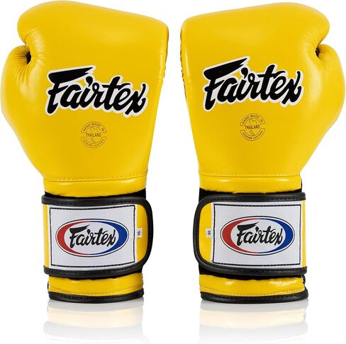 Fairtex BGV9 Muay Thai for Professional Boxers & Trainers |Mexican Style Glove for Hard Hitters | MMA Gloves for Martial Arts|Light Weight & Shock Absorbent Boxing Gloves in Kuwait