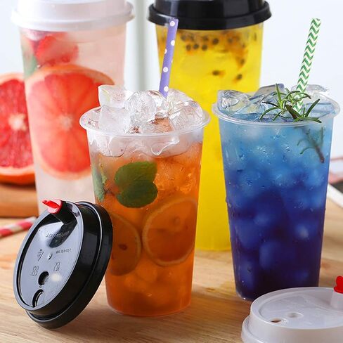 HAKACC Disposable Paper Straws for Drinking, 10 Different Pattern Party Straws for Birthday Wedding and Holiday DIY Decorations in Saudi Arabia