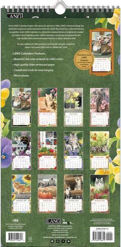 LANG Cats In The Country 2024 تقويم حائط عمودي (24991079115) in Saudi Arabia