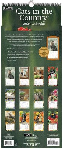 LANG Cats In The Country 2024 تقويم حائط عمودي (24991079115) in Saudi Arabia