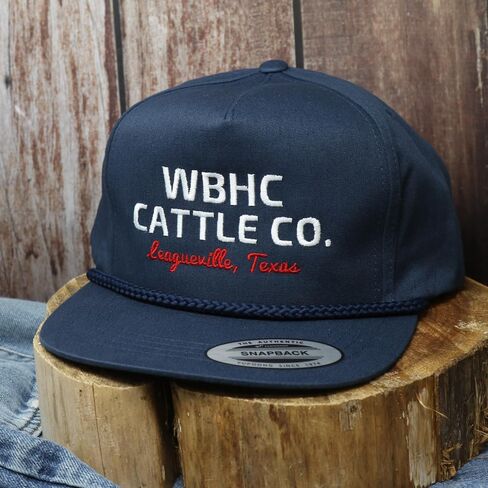 WHISKEY BENT HAT CO. Cattleman Rope Hat WBHC Cattle Co. Leagueville Texas Adjustable Snapback Hat in Saudi Arabia