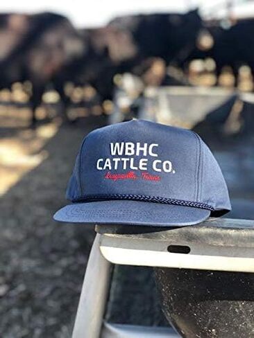 WHISKEY BENT HAT CO. Cattleman Rope Hat WBHC Cattle Co. Leagueville Texas Adjustable Snapback Hat in Saudi Arabia