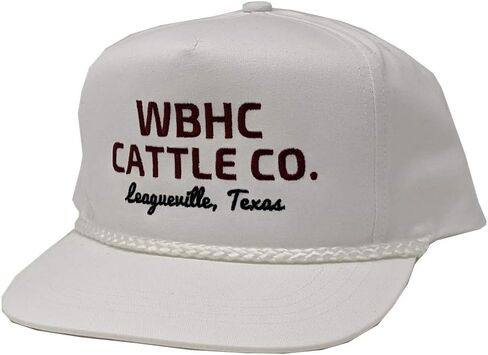 WHISKEY BENT HAT CO. Cattleman Rope Hat WBHC Cattle Co. Leagueville Texas Adjustable Snapback Hat in Saudi Arabia