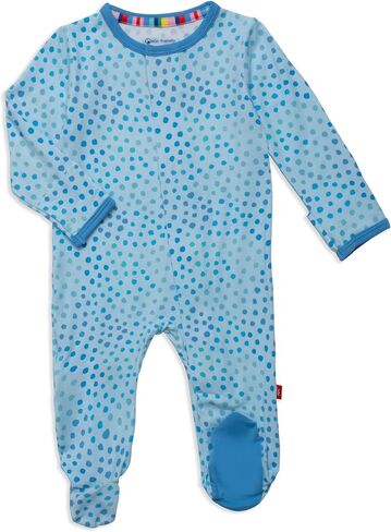 Magnetic Me Footie Pajamas - 100% Organic Cotton Baby Pajamas - Quick Magnetic Fastener Sleeper for Baby Boy and Girl in Saudi Arabia