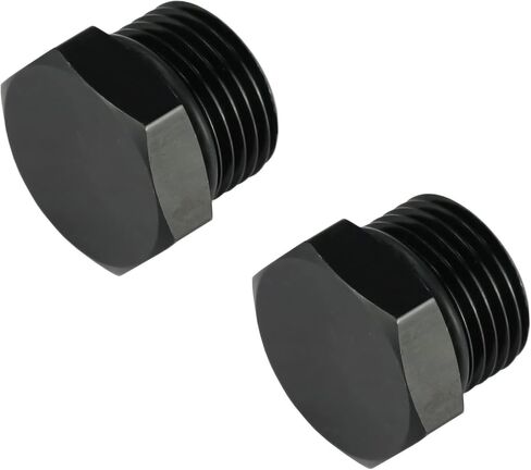 Ucreative 6AN كتلة قبالة غطاء ذكر محول تركيب المكونات سبائك الألومنيوم 2PCS in Kuwait