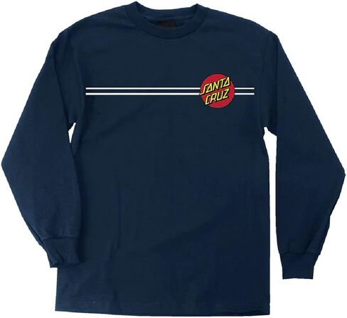 SANTA CRUZ Mens L/S T-Shirt Classic Dot L/S Skate T-Shirt in Saudi Arabia