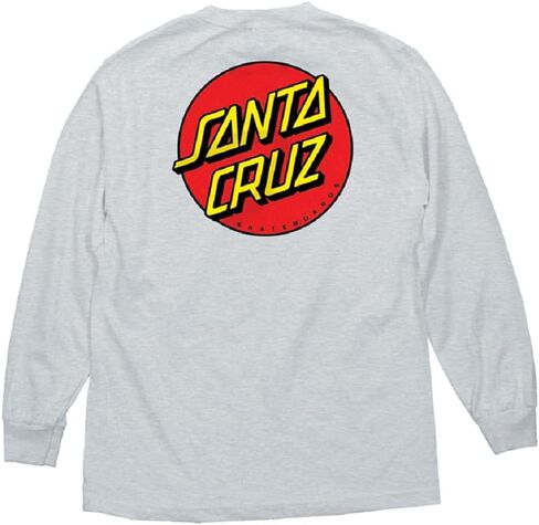 SANTA CRUZ Mens L/S T-Shirt Classic Dot L/S Skate T-Shirt in Saudi Arabia