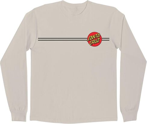 SANTA CRUZ Mens L/S T-Shirt Classic Dot L/S Skate T-Shirt in Saudi Arabia