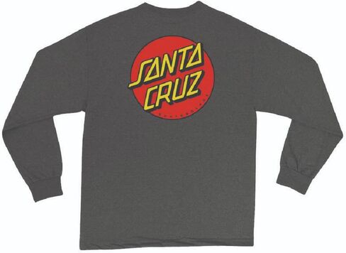 SANTA CRUZ Mens L/S T-Shirt Classic Dot L/S Skate T-Shirt in Saudi Arabia