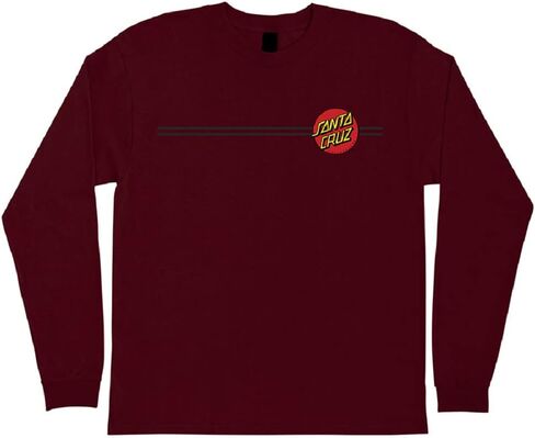 SANTA CRUZ Mens L/S T-Shirt Classic Dot L/S Skate T-Shirt in Saudi Arabia