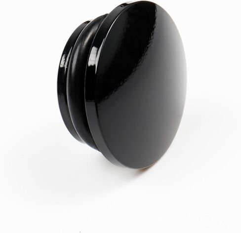 TRIGERSGATE Universal 1.25-Inch Handlebar Base End Cap Aluminum Handlebar Lid for Harley for Yamaha and other models, Black in Kuwait