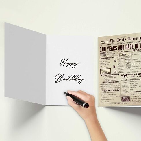 Ziwenhu Vintage 30th Birthday Card Decorations for Men Women,Funny 30 Years Old Birthday Gifts for Husbands Wife or Dad Mom,Jumbo 30th Birthday Card for Her or Him,Back in 1994 in Saudi Arabia