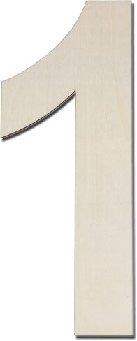 12 Inch Large Wood Number Sign 0, Unfinished Blank Wooden Slice Board for DIY Crafts Home Birthday Decorations Props in Saudi Arabia