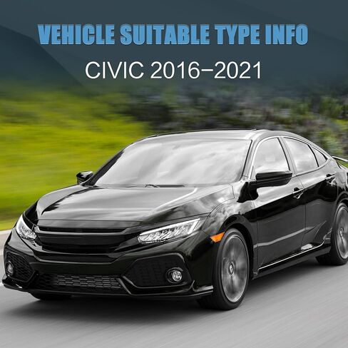 VLAND LED Headlight Assembly Fit for 2016-2021 10th Gen Honda Civic DRL with Startup Animation in Kuwait