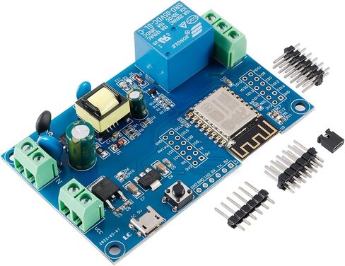 000 جيسيني ESP8266 واي فاي وحدة تتابع قناة واحدة ESP-12F التيار المتناوب/تيار مستمر وحدة إمداد الطاقة اللاسلكية وحدة التتابع AC90-250V DC7-12V DC5V ESP-12F مجلس التنمية التطوير الثانوي in Kuwait